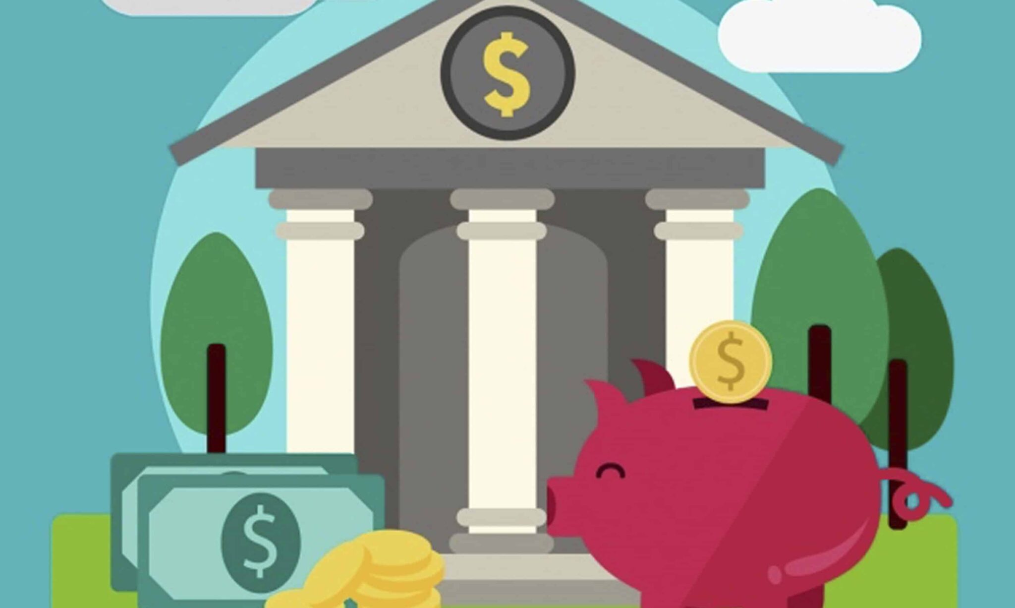 A dark teal background with a subtle gradient fades from a slightly lighter teal at the top left to a darker, more saturated teal at the bottom right. This rich, deep color evokes a sense of trust and stability, aligning with the article's discussion of secure financial instruments like Certificates of Deposit (CDs). The minimalist design focuses attention on the implied content of the surrounding article, which educates readers on the benefits of CDs as an investment vehicle. The solid, calming tone of the image complements the financial advice provided, emphasizing the low-risk nature and higher interest rates of CDs compared to traditional savings or money market accounts, particularly when considering the best CD rates from online banks.