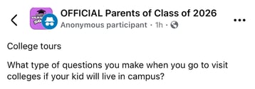 College Tour FB Post College Tour FB Post | Source: The College Investor