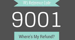 IRS Reference Code 9001 Twitter IRS Reference Number 9001