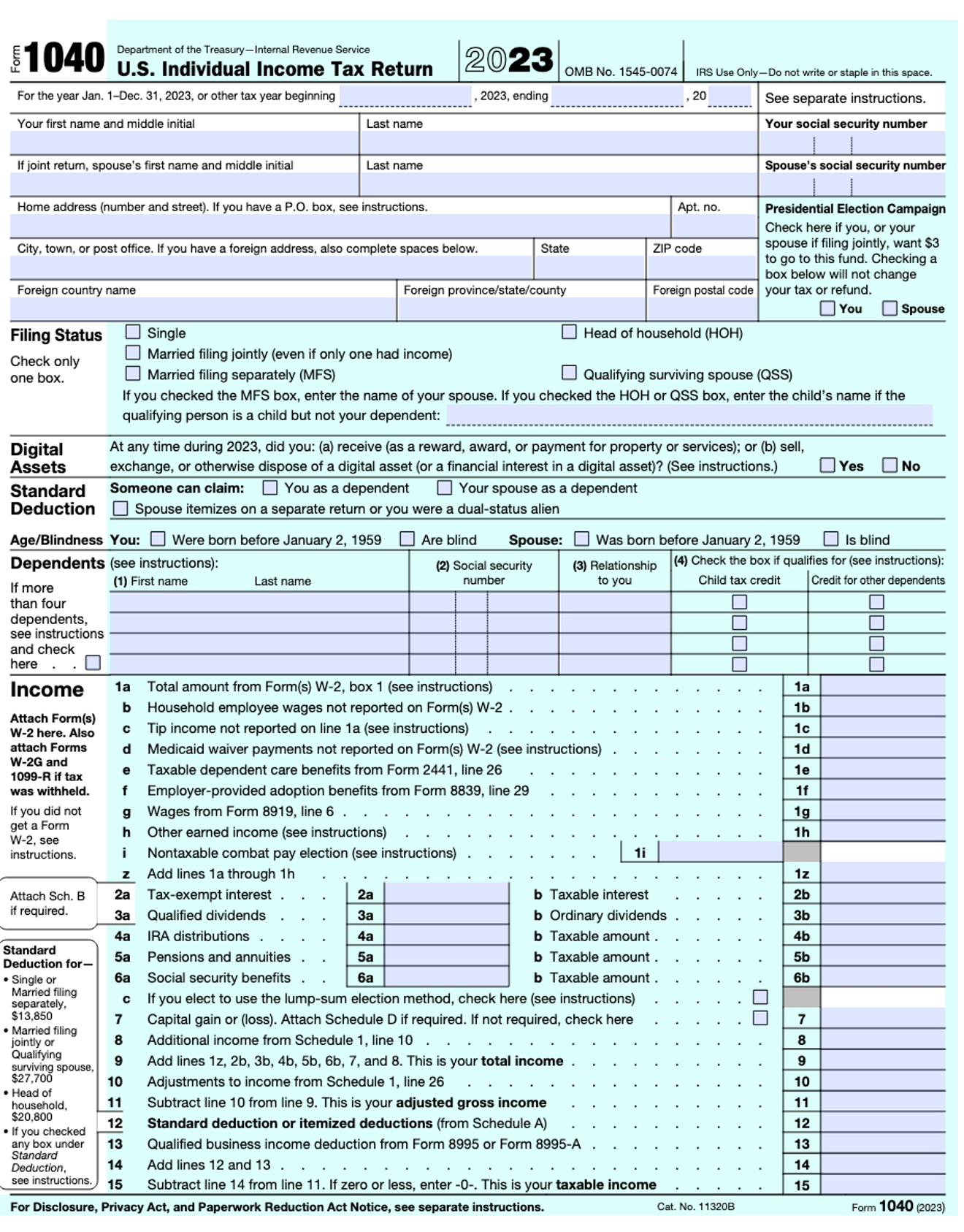 Form 1040 | The College Investor