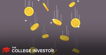 Coinrule review An illustration of gold coins falling against a dark gray background, representing the potential for financial gains through cryptocurrency trading. Several shiny, round gold coins are depicted in various stages of descent, some glinting with small white starbursts to emphasize their metallic sheen and value. The coins, which symbolize digital assets or profits, appear to be dropping rapidly, indicated by subtle vertical white lines trailing behind them, creating a sense of dynamic movement. The bottom left corner features "THE COLLEGE INVESTOR" logo in white capital letters, grounding the image within the context of investment advice and education. This visual reinforces the article's discussion on Coinrule as an automated trading tool designed to help users earn cryptocurrency without constant market monitoring.