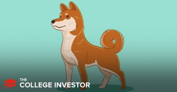 what is shiba inu A cartoon illustration features a Shiba Inu dog, commonly associated with the cryptocurrency Shiba Inu (SHIB), standing prominently against a solid teal background. The dog is depicted with its characteristic reddish-brown fur, a white chest and belly, and a curled tail. Its head is slightly turned to the left, showing a subtle smile. In the bottom left corner, the logo "THE COLLEGE INVESTOR" is visible in white text with a red graduation cap icon. This image serves as a visual representation for an article discussing "what is Shiba Inu" and explores the altcoin's history, price skyrocketing, and investment risks, helping readers understand if investing in SHIB is a good choice despite its dog-themed nature and non-revolutionary status.