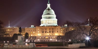 US Capitol Night Reflection Washington DC | Photo: Bill Perry