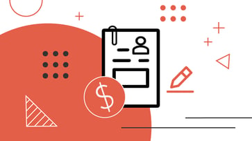 This graphic illustrates the concept of securing private student loans without a cosigner, a challenging but possible endeavor for students. The central image features a bold outline of a document, possibly representing a loan application or a student's financial profile, with a paperclip attached to the top. To the lower left of this document, a prominent white circle with a dollar sign inside emphasizes the financial aspect of student loans. The background is a vibrant red, adorned with various white and black geometric shapes and symbols, including circles, crosses, dotted squares, and triangles, creating a dynamic and modern visual. These elements subtly reinforce the complexity and various factors involved in qualifying for a no-cosigner private student loan, such as credit history and income requirements, as discussed in the article. The "COLLEGE INVESTOR" logo is clearly visible in white text at the bottom left. Source: The College Investor