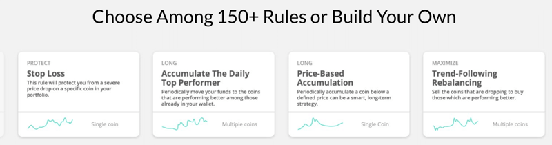 Coinrule 150+ rules