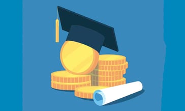 This illustrative graphic depicts the concept of parent student loans, crucial for families navigating college education costs. The image features several stacks of golden coins, symbolizing financial resources and the loans parents might consider to pay for college when a child's financial aid package falls short. In the background, a graduation cap and a diploma scroll are subtly visible, representing the ultimate goal of higher education. This visual reinforces the article's exploration of the significant differences and potential long-term costs associated with parents borrowing for their children's education, emphasizing informed decision-making regarding college financing.