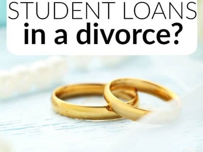 Wondering what happens to student loans in a divorce? The answer isn't as straightforward as you think. Here's what you need to know.