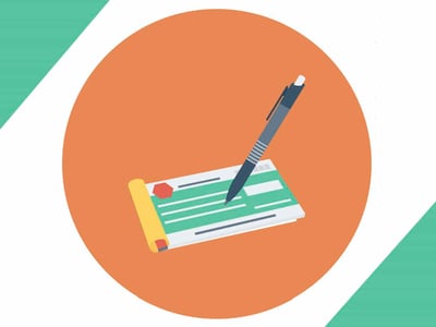 write a check