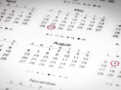 Calendar Dates For Student Loans | Photo Credit: The College Investor