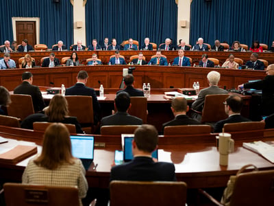 The House Ways and Means Committee convenes for the markup of the reconciliation directive of the Concurrent Resolution on the Budget for Fiscal Year 2025 in the Longworth House Office Building on Tuesday, May 13, 2025. (Bill Clark/CQ Roll Call via AP Images)