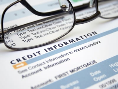 Credit Report With Medical Debt | Source: The College Investor