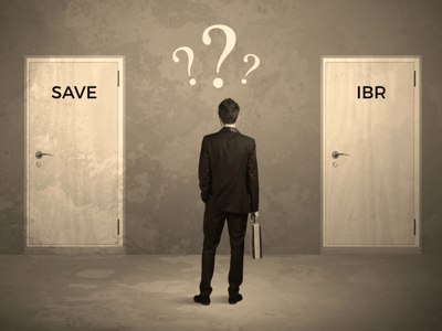 Save vs. IBR | Source: The College Investor