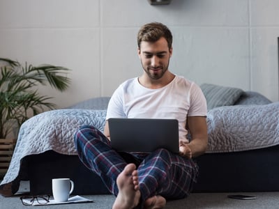 Working On The Computer | Source: The College Investor