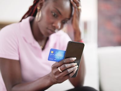 Credit scores and credit card debt | Source: The College Investor