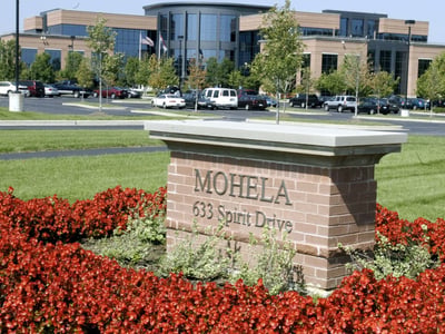 The MOHELA building located in Chesterfield, Mo., is shown. An audit of Missouri's student loan authority released, depicts it as flush and loose with cash, rewarding executives with luxury perks and wasting money on buildings, parties and no-bid contracts. (AP Photo/James A. Finley)