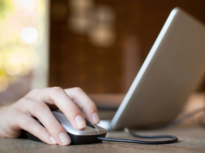 Refinance student loans on the computer