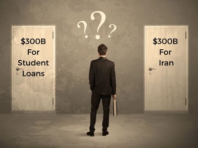 $300B For Iran vs. for student loan forgiveness