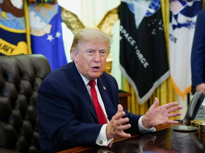 U.S. President Donald Trump speaks on the day he signs an executive order on vehicle repairs in the Oval Office at the White House in Washington, D.C., U.S., June 29, 2026. REUTERS/Aaron Schwartz