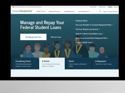 StudentAid Gov Down