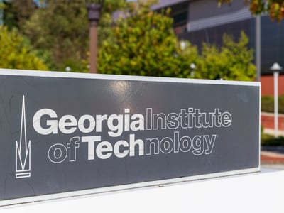 Georgia Tech sign