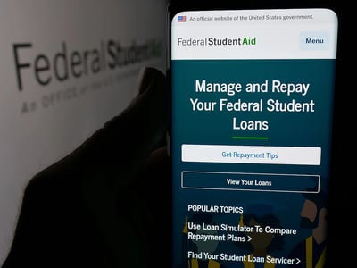 StudentAid Homescreen