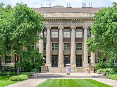 Smith Hall School of Chemistry on the east bank of the University of Minnesota.