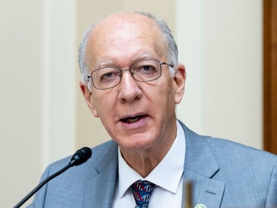 U.S. Representative Bill Foster (D-IL) speaking at a hearing of the House Committee on Science, Space, and Technology Subcommittee on Energy at the U.S. Capitol in Washington, DC. (Photo by Michael Brochstein/Sipa USA)
