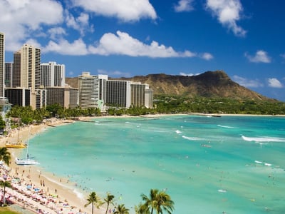 Waikiki Beach Hawaii