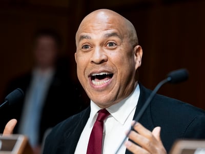 U.S. Senator CORY BOOKER (D-NJ) speaking at a meeting of the Senate Judiciary Committee at the U.S. Capitol in Washington, DC. (Credit Image: © Michael Brochstein/ZUMA Press Wire)