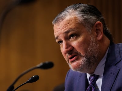 U.S. Sen. Ted Cruz (R-TX) speaks during a Senate Committee on Foreign Relations hearing to examine pending Presidential nominations on July 30, 2026 in Washington, D.C. (Photo by Samuel Corum/Sipa USA)