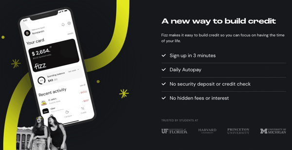 fizz screen grab 2 fizz debit card review: no security deposit