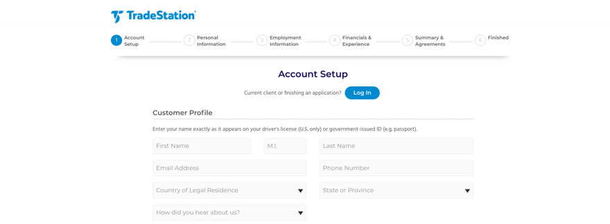 TradeStation Review: Open an Account