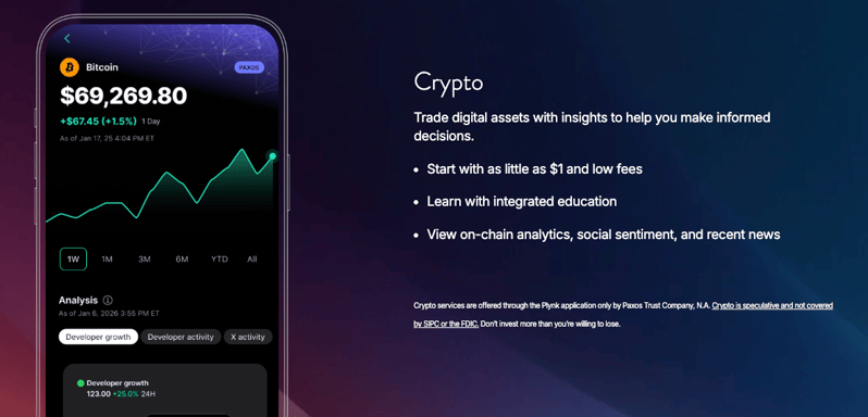 Plynk Crypto Plynk Crypto Screenshot