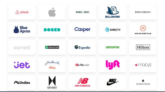 Acorns Review: Partners | Source: The College Investor
