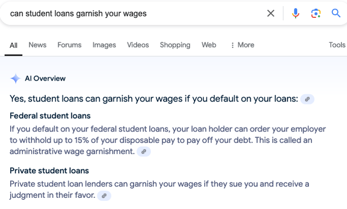Can student loans garnish your wages Can Student Loans Garnish Your Wages?