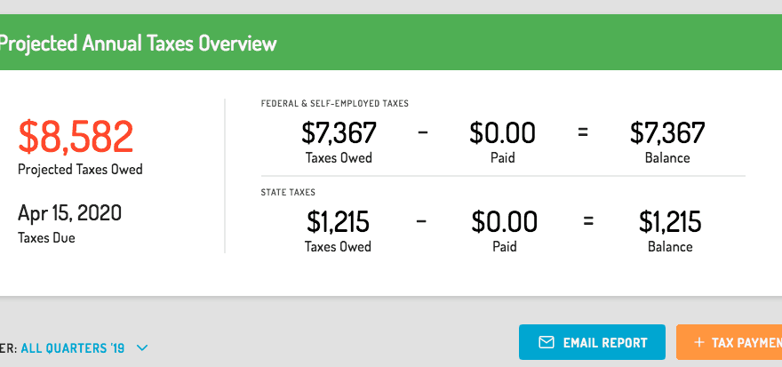 Hurdlr review: tax estimator