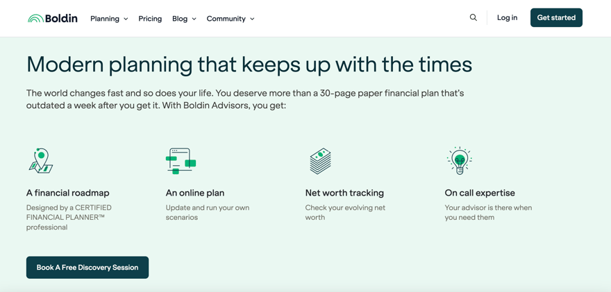Boldin Financial Advisors Boldin Financial Advisors screenshot