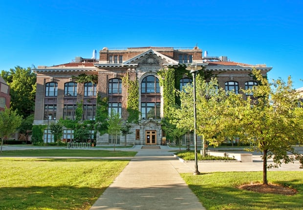 Bowne Hall on the syracuse University campus, Syracuse, New York Source: The College Investor