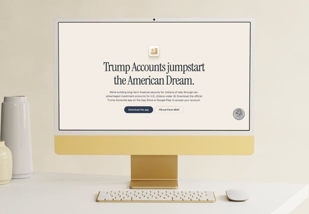 Trump account on computer screen. Source: The College Investor