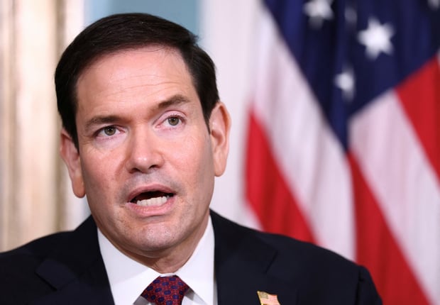 U.S. Secretary of State Marco Rubio speaks during a memorandum of understanding signing ceremony with Paraguayan Vice President Pedro Alliana on strategic civil nuclear cooperation, at the State Department in Washington, D.C., U.S., August 4, 2026. REUTERS/Kevin Lamarque