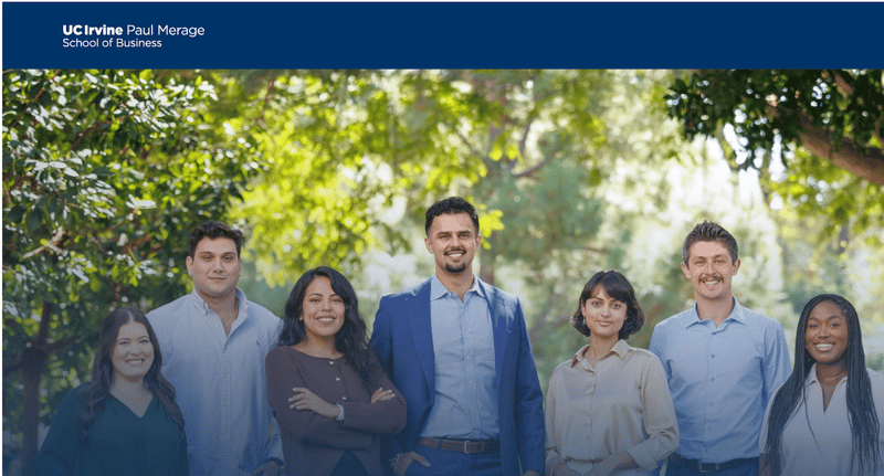 UC Irvine Paul Merage Website