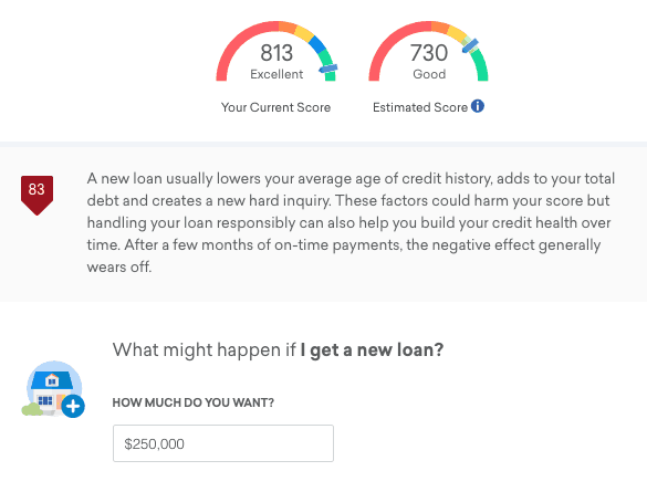Screen Shot 2019-02-13 at 11.40.24 AM Credit Karma Review: Credit Simulation Tools