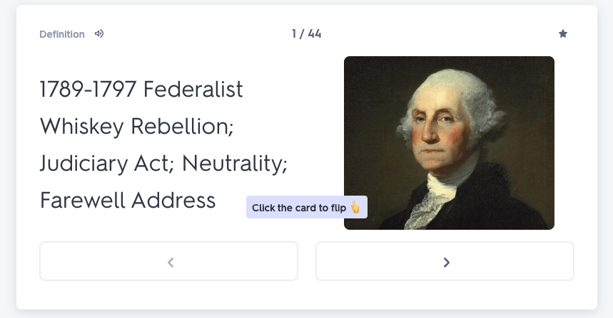 Quizlet Flashcard screenshot best flashcard app: quizlet