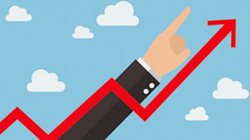 Tax-loss harvesting This illustrative image visually represents the concept of tax-loss harvesting, a financial strategy discussed in the accompanying article. The top portion features a clear blue sky with a few white clouds, underneath which a bold red upward-trending arrow signifies capital gains, but with a grey arrow descending, showing how losses can offset gains. Below, a hand in a business suit sleeve, visible from the wrist down, is positioned over a downward-sloping red line, implying the "harvesting" of a loss from a declining investment. This visual metaphor directly relates to the article's focus on selling investments that have dropped in value to realize a capital loss, which can then be used to offset capital gains and ultimately reduce an investor's taxable income. The image helps to explain the step-by-step guide to tax-loss harvesting, making the complex financial concept more accessible and understandable.