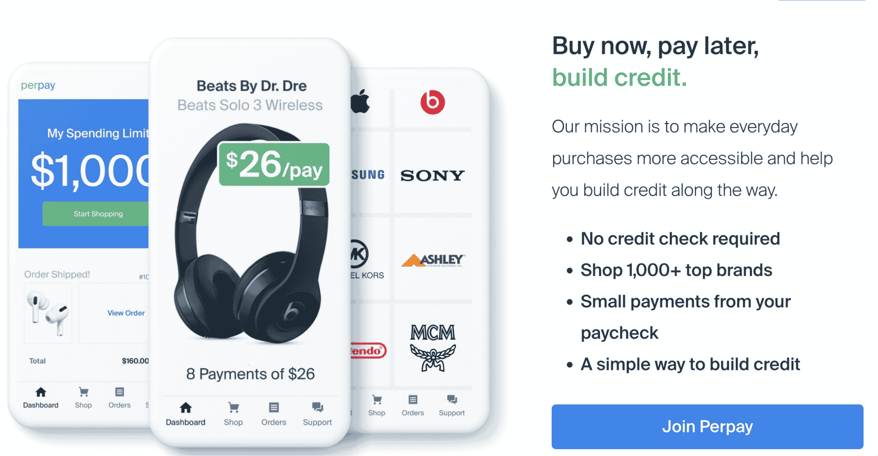 How Perpay works screenshot | Source: The College Investor