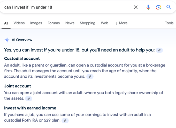 Can I invest if I'm under 18 Can I Invest If I'm Under 18?