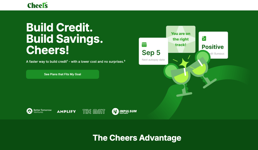 Cheers credit builder screenshot