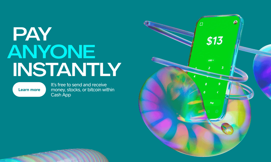 CashApp Homepage CashApp Homepage