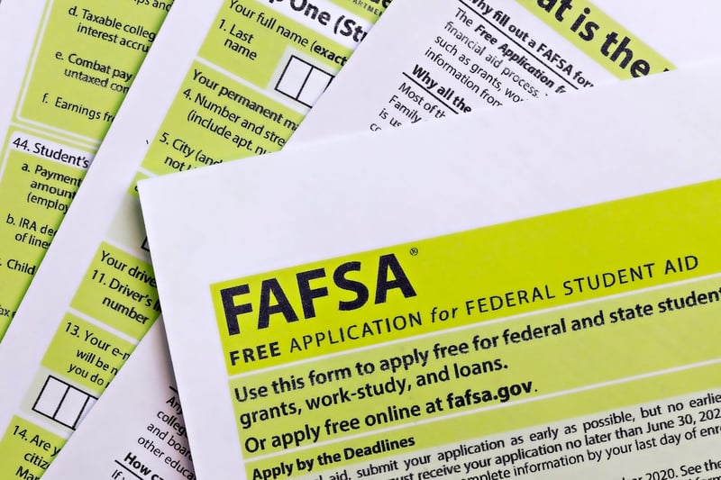 topview photo of FAFSA - free application for federal student aid Photo of FAFSA - free application for federal student aid | Source: The College Investor
