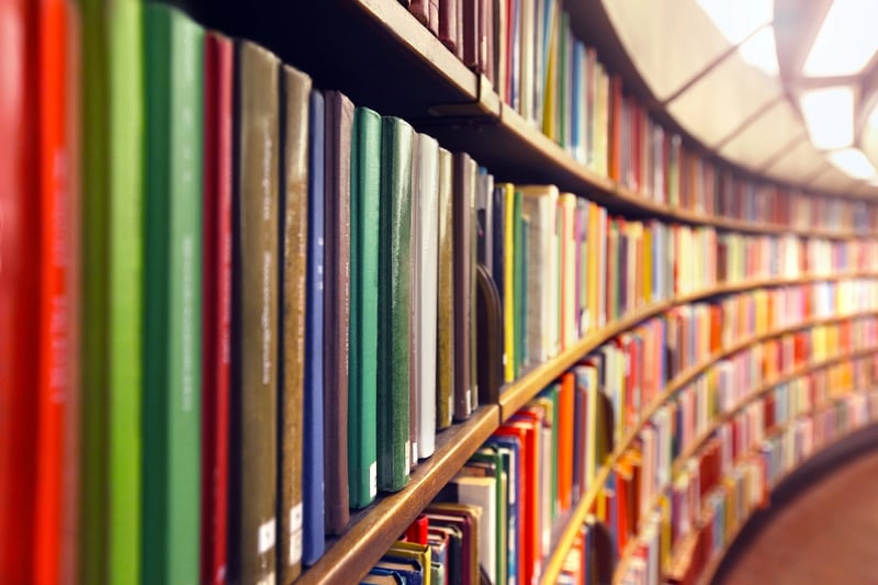 Library Education research library. Source: The College Investor